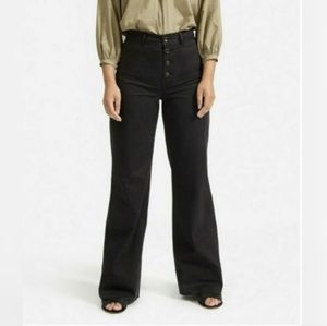 Everlane wide-leg high-waist pants